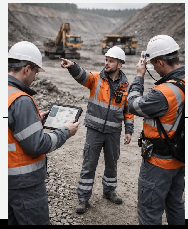 Система контроля персонала для горнодобывающей отрасли в Белебее