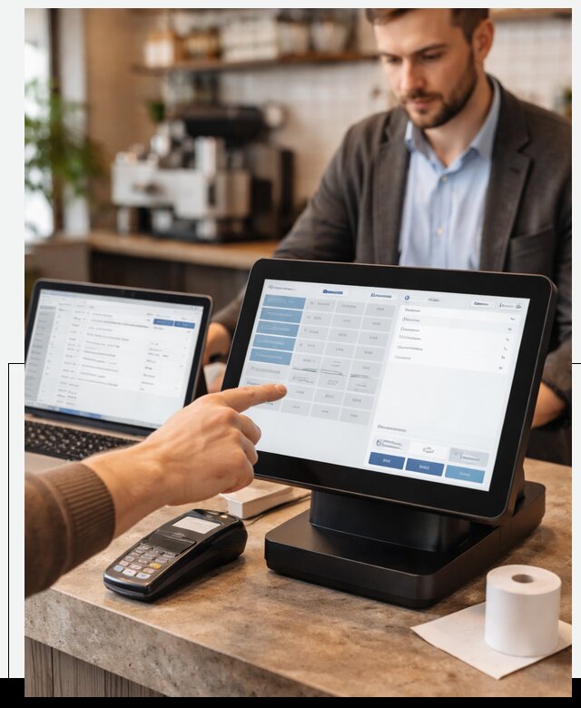 Кассовое ПО и POS системы под ключ в Белебее с поддержкой