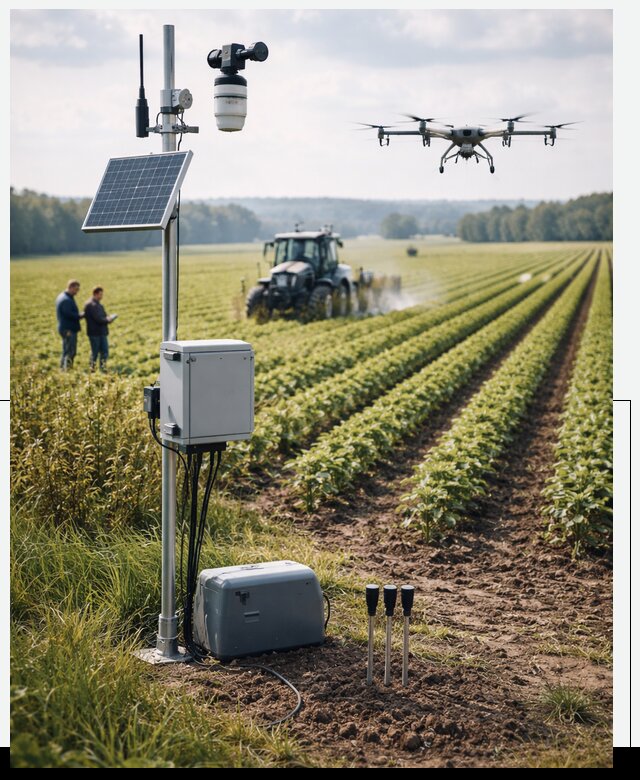 Разработка IoT мониторинга полей в Белебее от 8671 р. | АвикейБлб